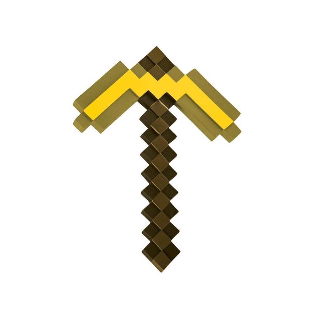 Jakks Disguise Minecraft Gold Pickaxe