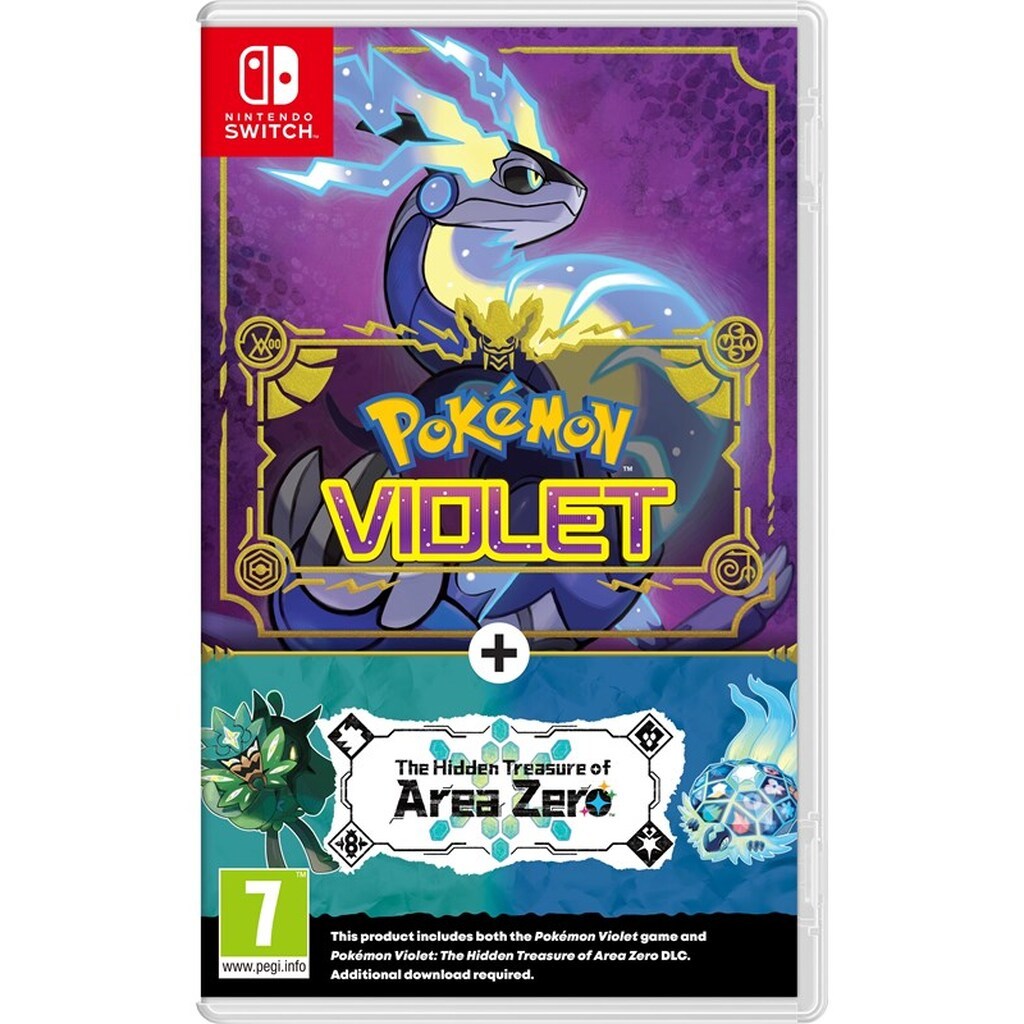 Pokémon Violet + The Hidden Treasure of Area Zero - Nintendo Switch - RPG