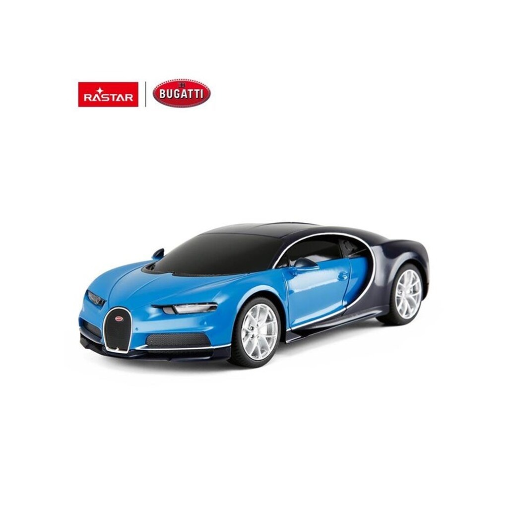 RASTAR R/C 1:24 Bugatti Chiron Blue