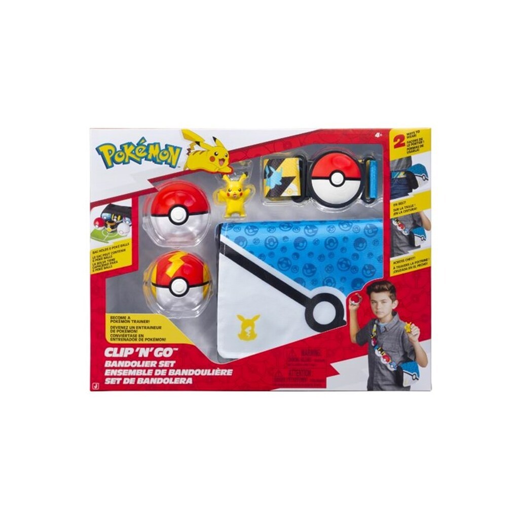 Pokemon CLIP N GO BANDOLIER SET PIKACHU