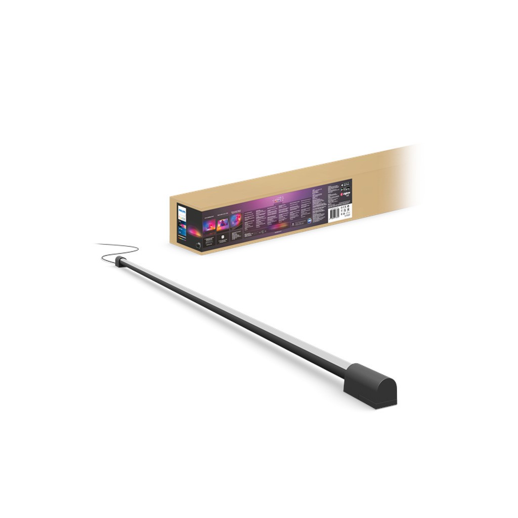 Philips Hue Play Gradient Light Tube Stor - Sort