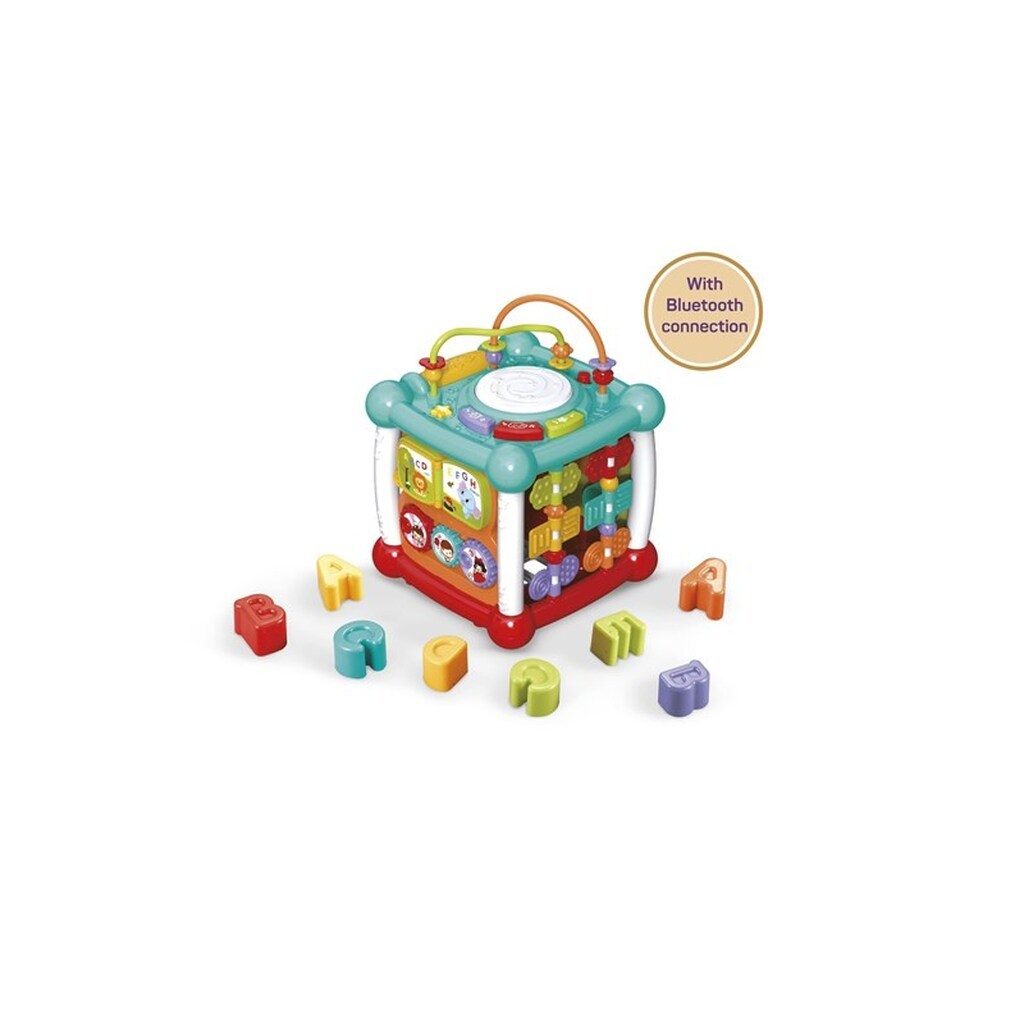Scandinavian Baby Products Bluetooth Musik og Aktivitets Cube