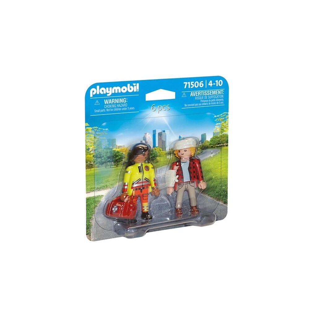 Playmobil Duo Pack - Paramediciner med patient