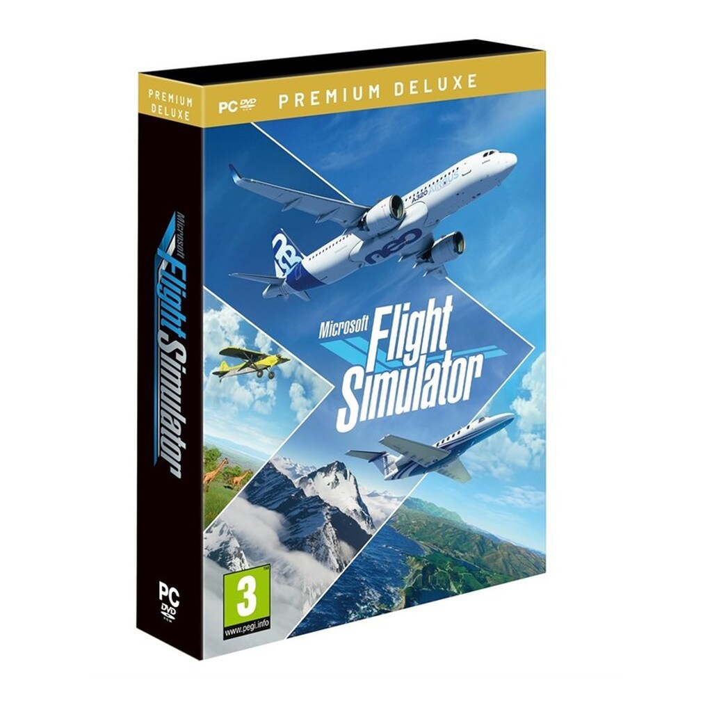 Flight Simulator 2020 - Premium Deluxe (DVD Edition) - Windows - Simulator