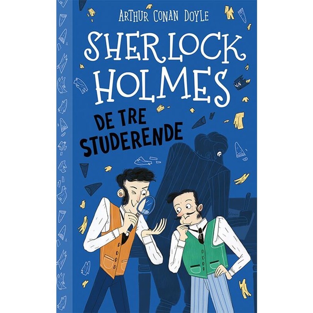 Sherlock Holmes 10: De tre studerende - Børnebog - hardcover