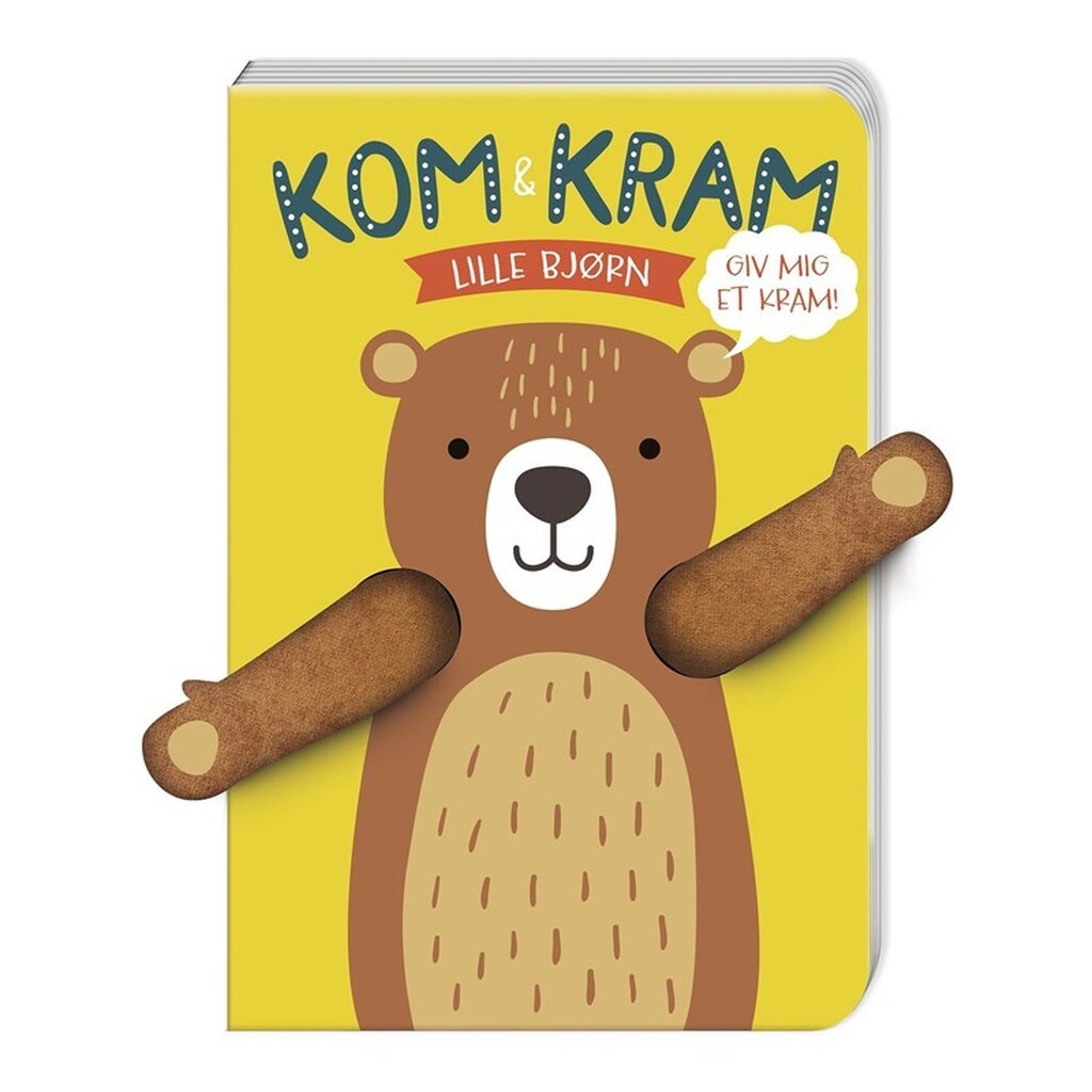 Kom og kram: Lille bjørn - Børnebog - Papbøger