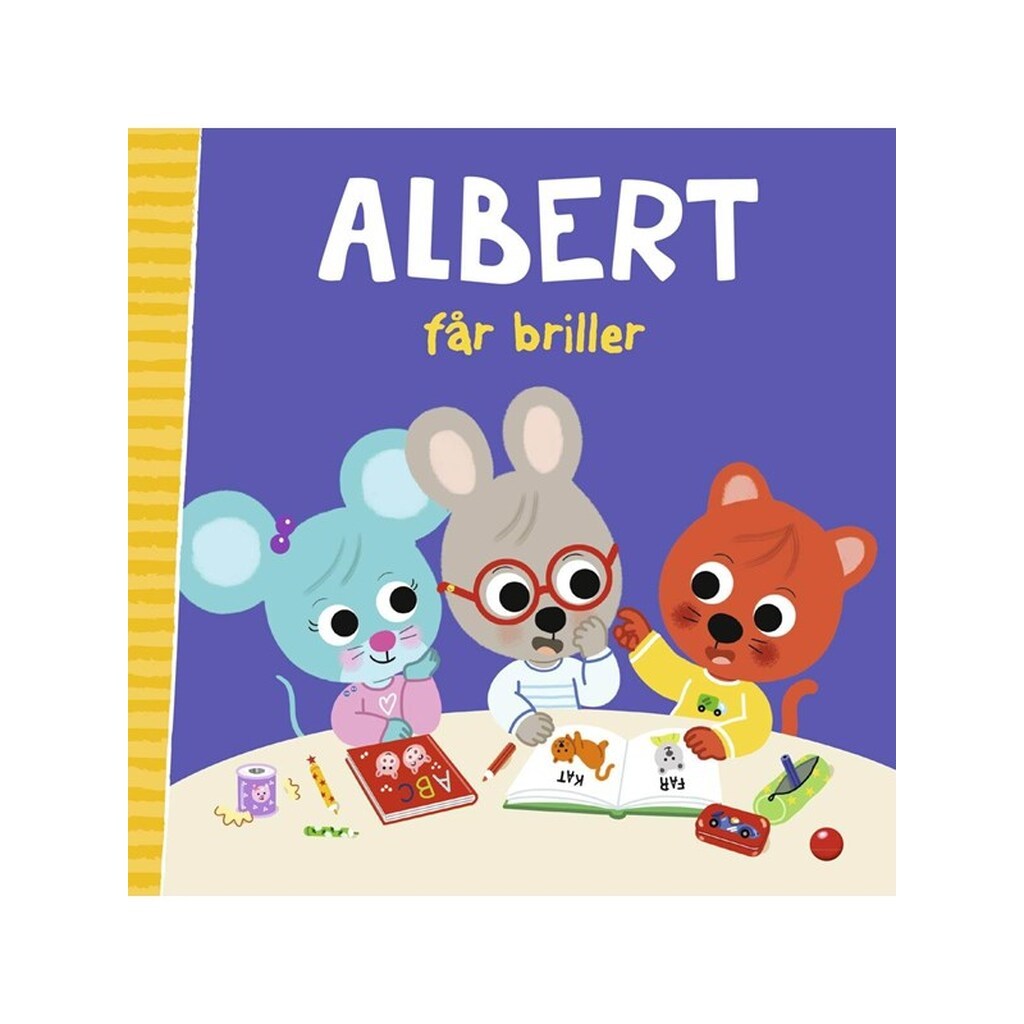 Albert får briller - Børnebog - hardback
