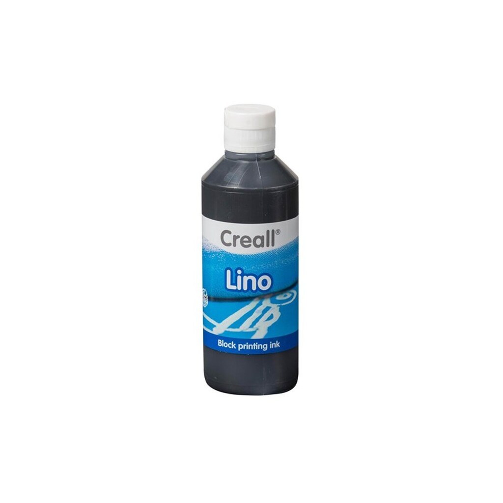 Creall Lino Blockprint Paint Black 250ml