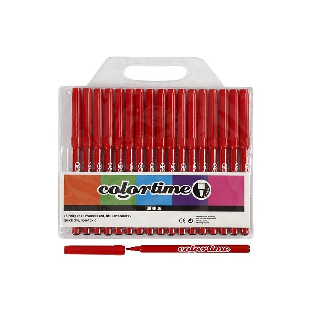 Creativ Company Red markers 18st.