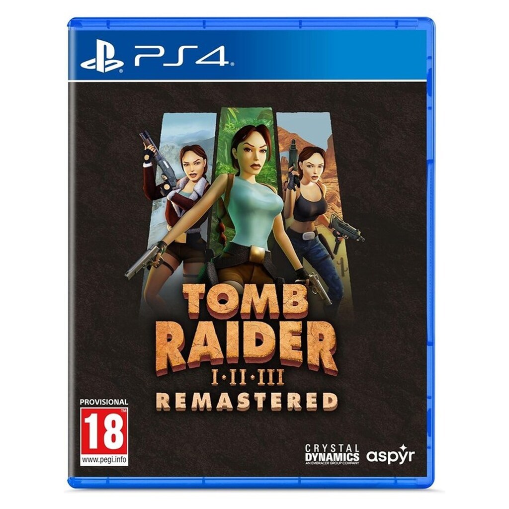 Tomb Raider I-III Remastered - Sony PlayStation 4 - ActionAdventure