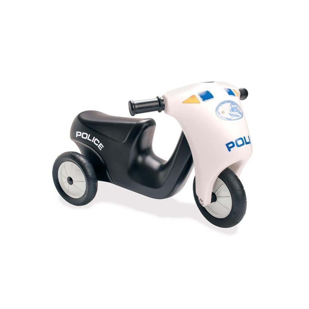 Dantoy Politi Motorcykel med gummihjul