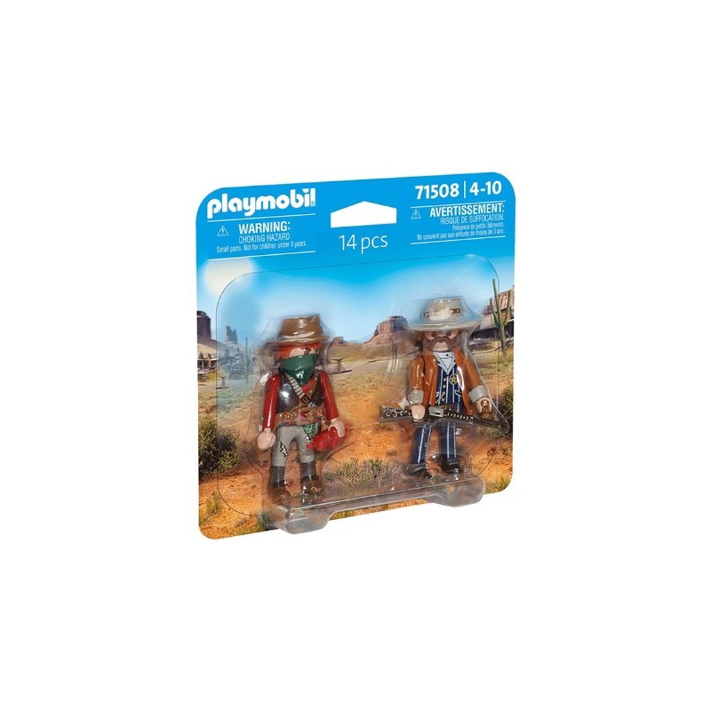 Playmobil Duo Pack - Bandit and Sheriff