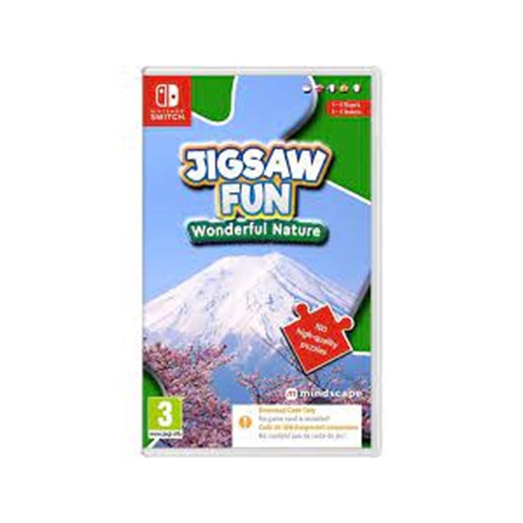 Jigsaw Fun: Wonderful Nature (Code in a Box) - Nintendo Switch - Puslespil