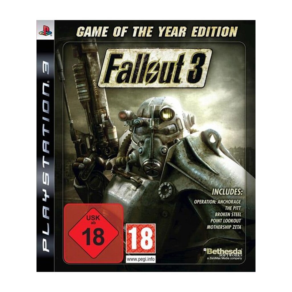 Fallout 3: Game of the Year Edition (Essentials) - Sony PlayStation 3 - RPG