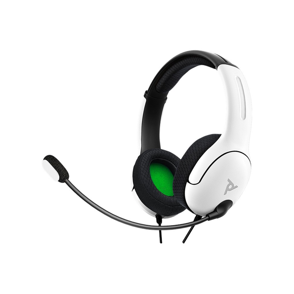 PDP LVL40 Wired Stereo Gaming Headset - White