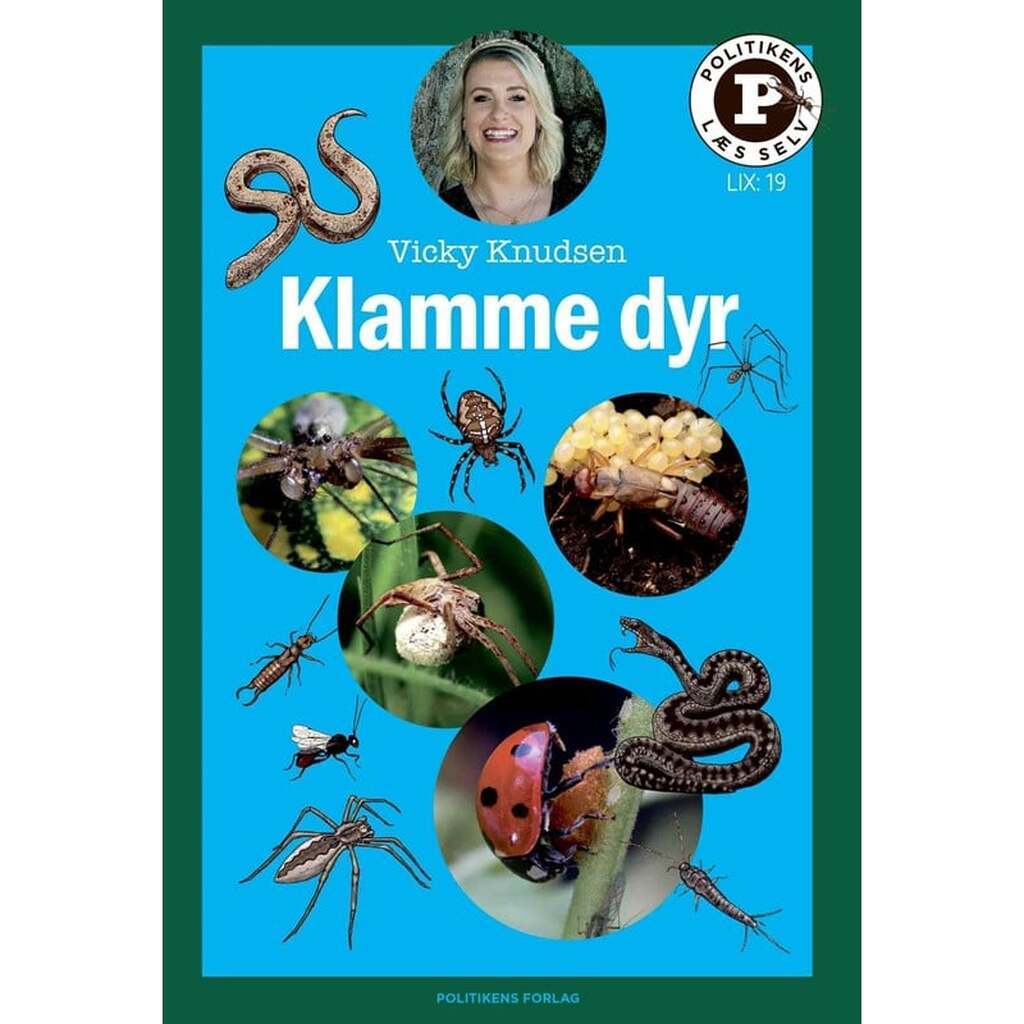 Vickys klamme dyr - Læs selv-serie - Børnebog - Hardback