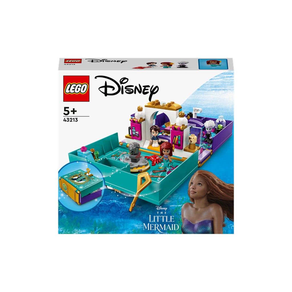 LEGO Disney 43213 Den lille havfrue-bog