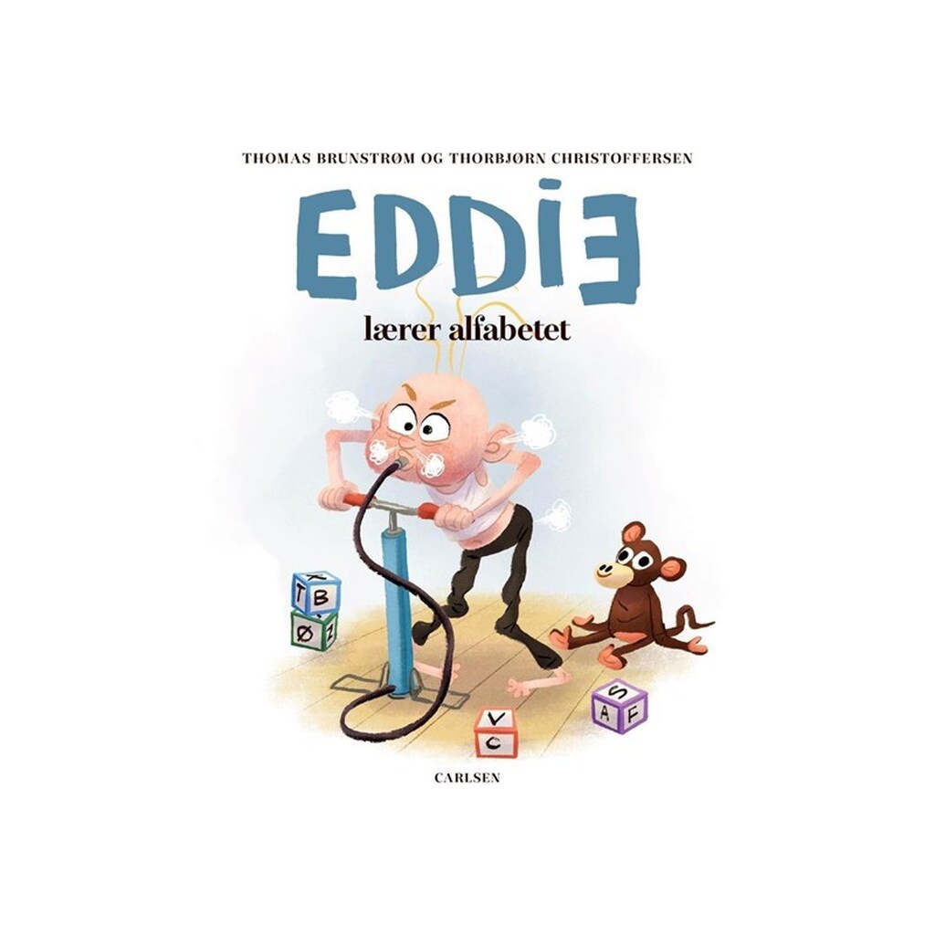 Eddie lærer alfabetet - Børnebog - hardcover