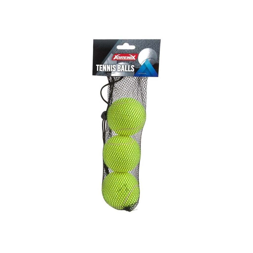 Toi-Toys Adrenix Tennis Balls with Resealable Net 3 pcs.