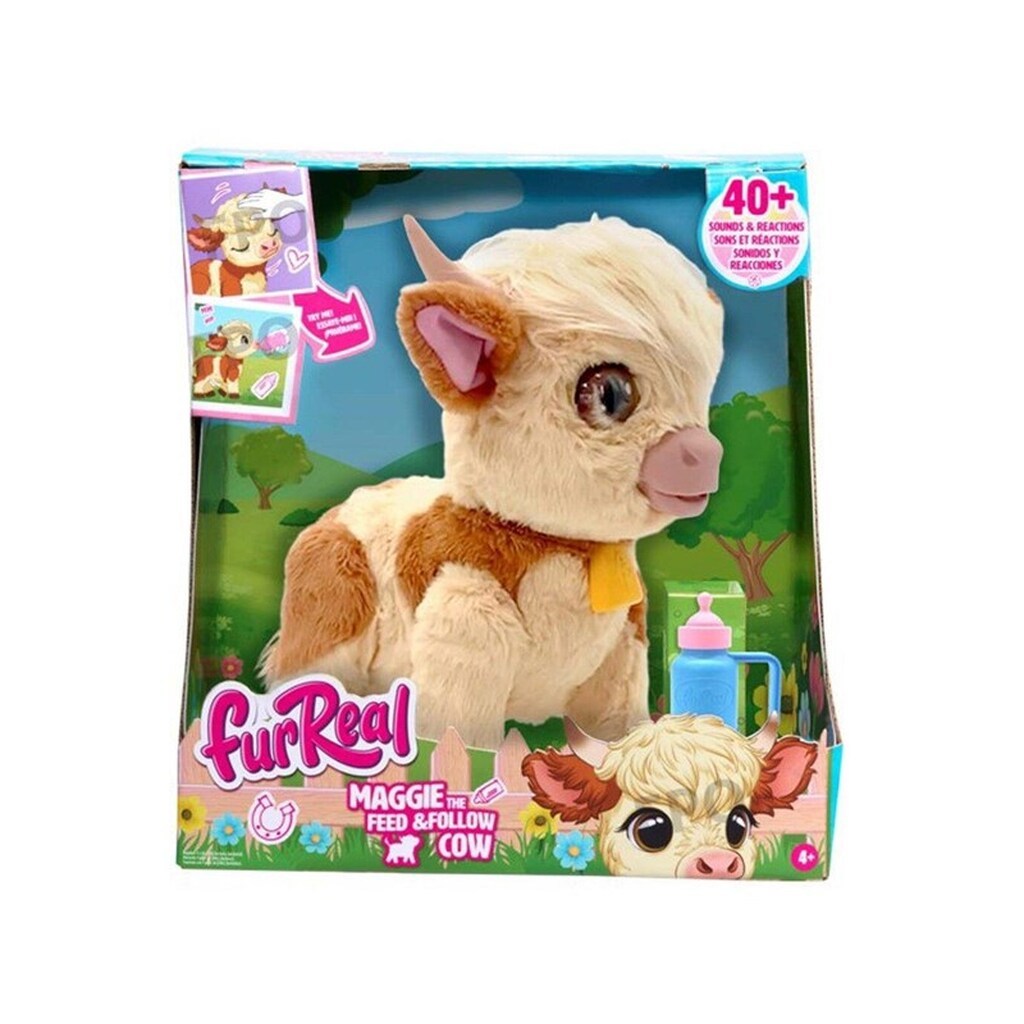 FurReal Maggie The Feed amp; Follow Cow