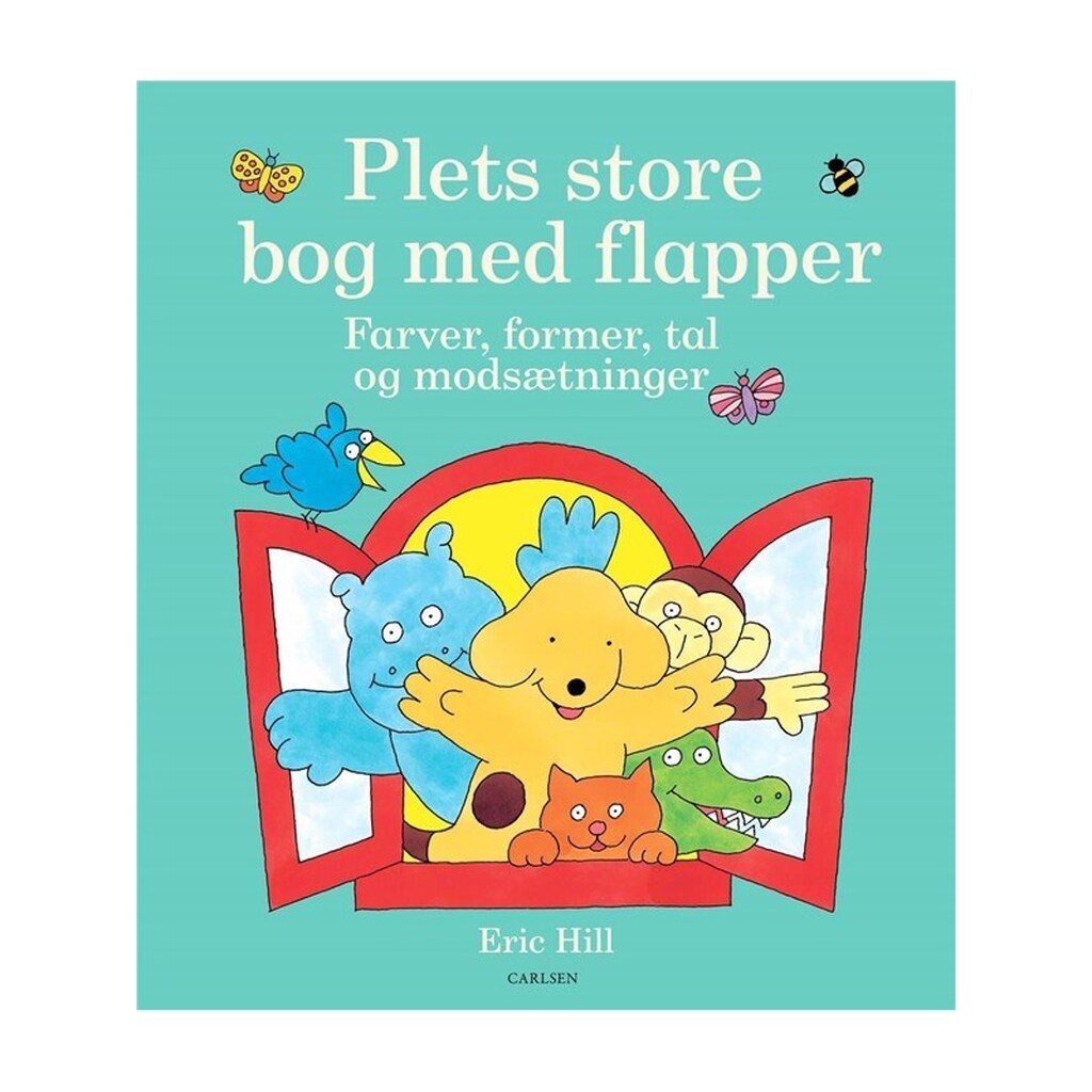 Plets store bog med flapper - Børnebog - Papbøger
