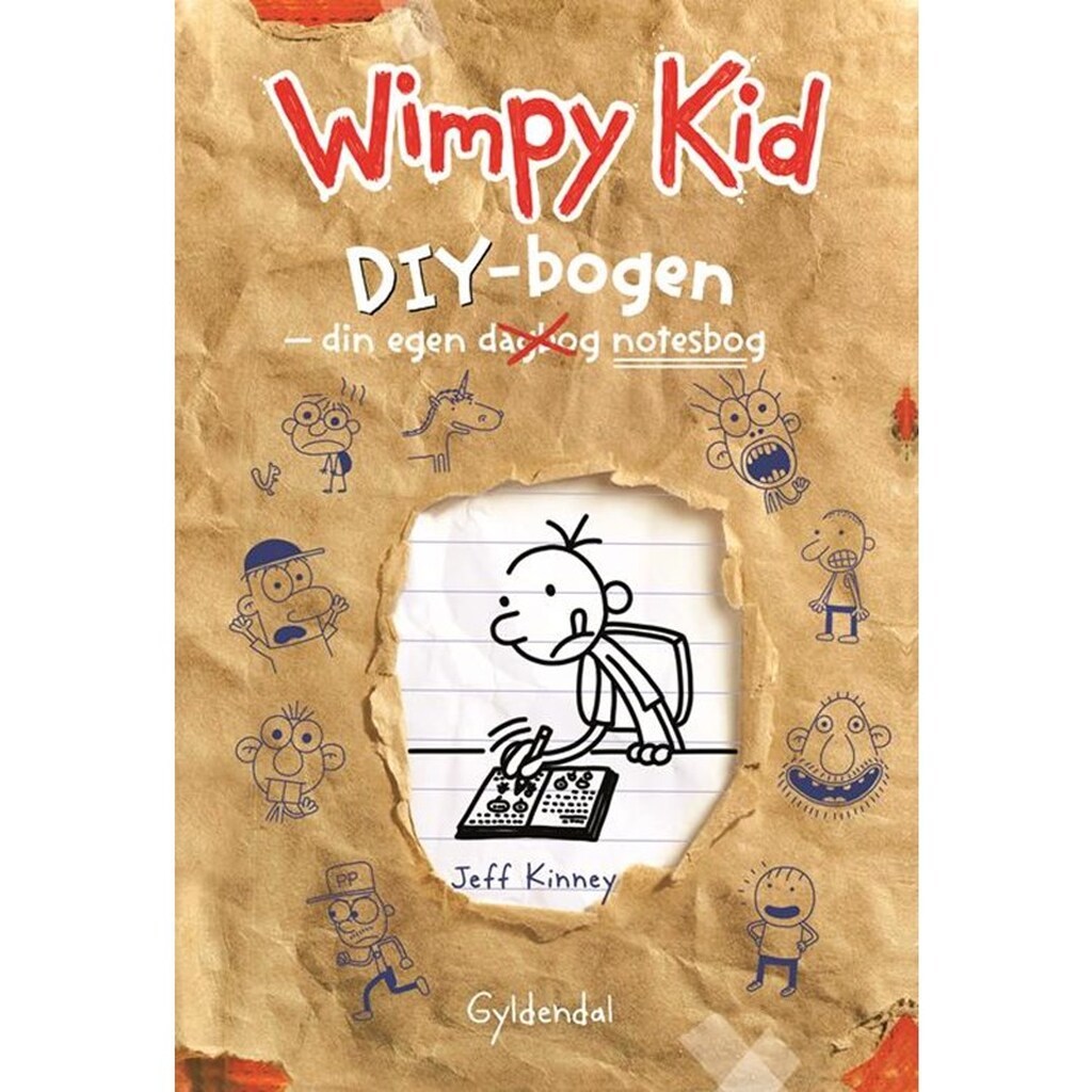Wimpy Kid - DIY-bogen - Børnebog - hæfte