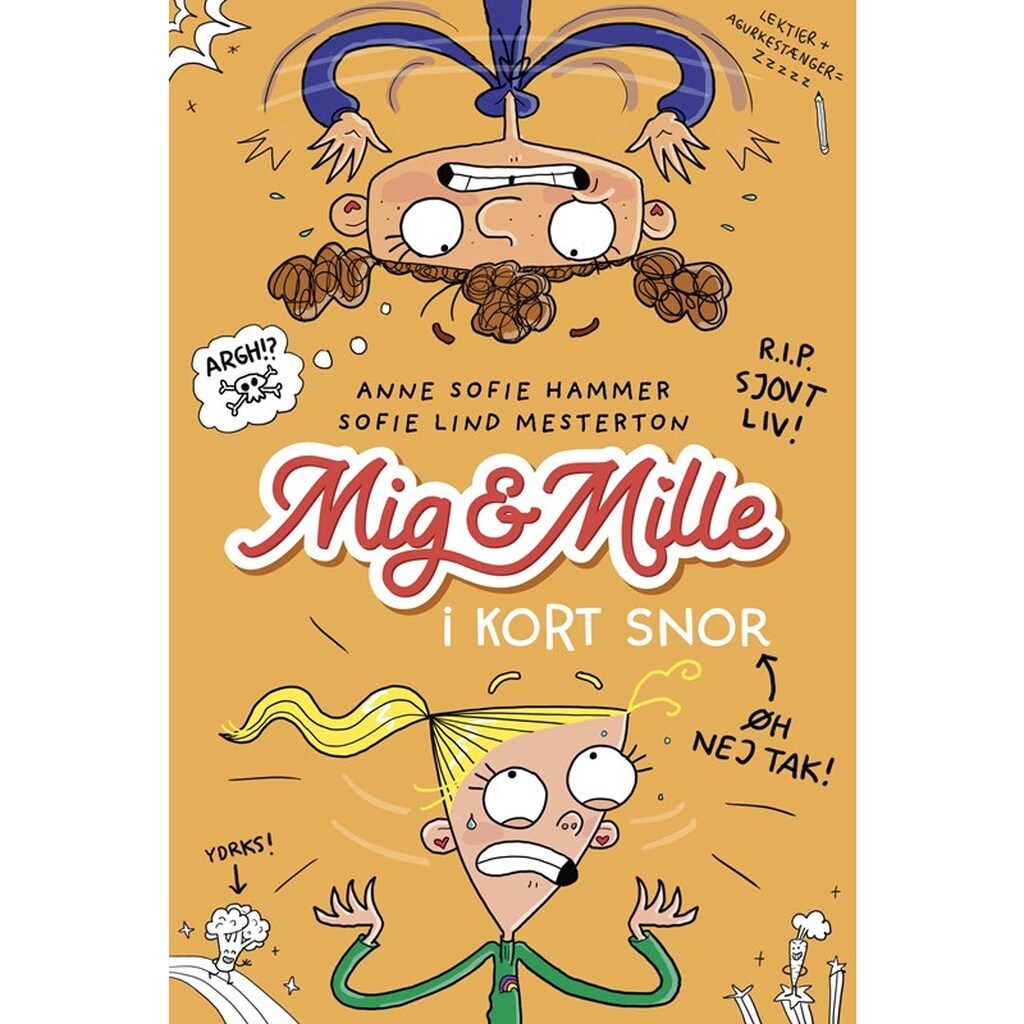 Mig &amp; Mille - I kort snor - Børnebog - hæfte