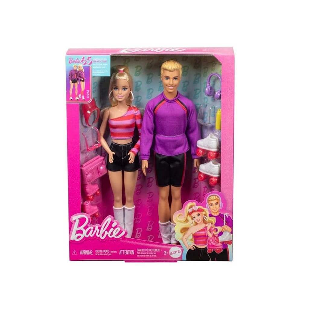 Barbie Fashionista 65th  amp; Ken 2-Pak