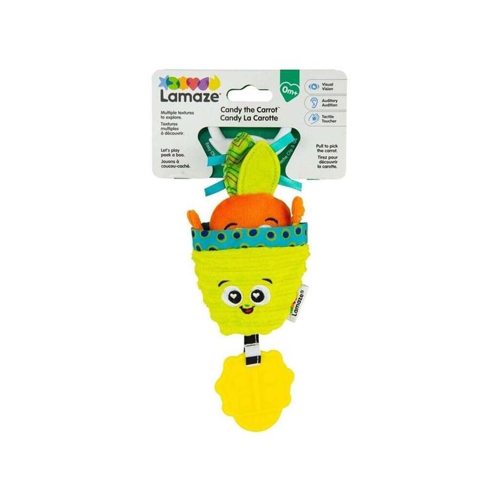 Lamaze Mini Clip amp; Go Carrot
