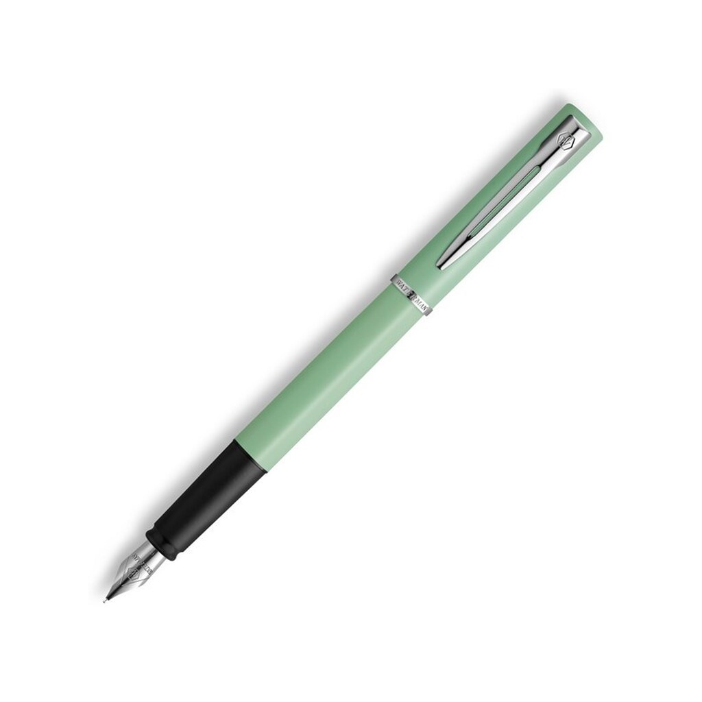 Waterman Allure fyldepen | Mint grøn pastellak | Fin Nib | Blåt blæk | Med gaveæske