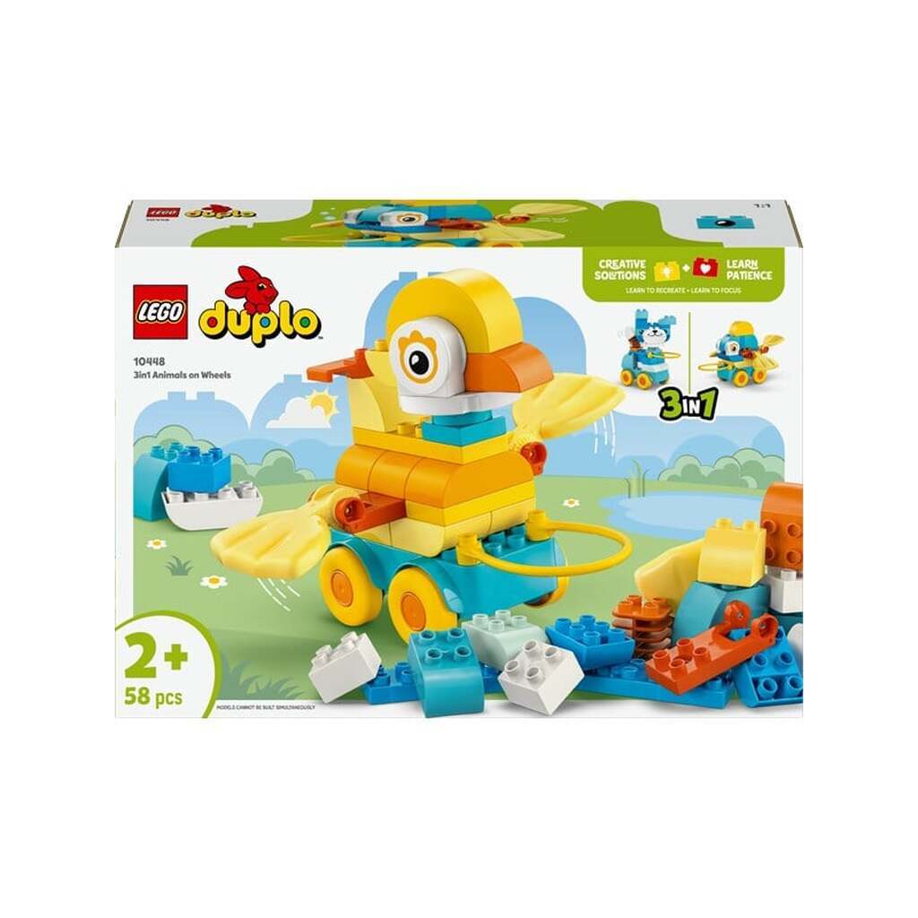 LEGO DUPLO 10448 3-i-1-dyr på hjul