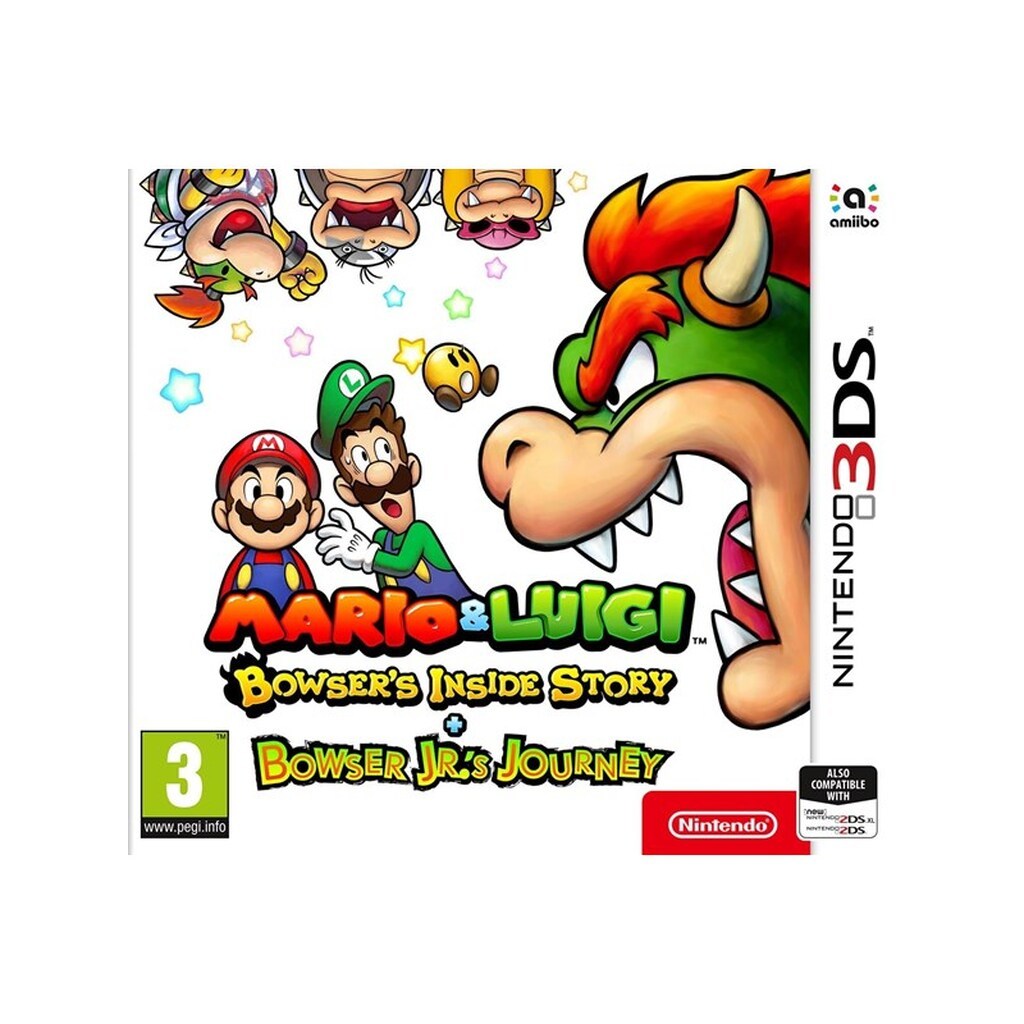 Mario amp; Luigi: Bowsers Inside Story + Bowser Jrs Journey - Nintendo 3DS - RPG