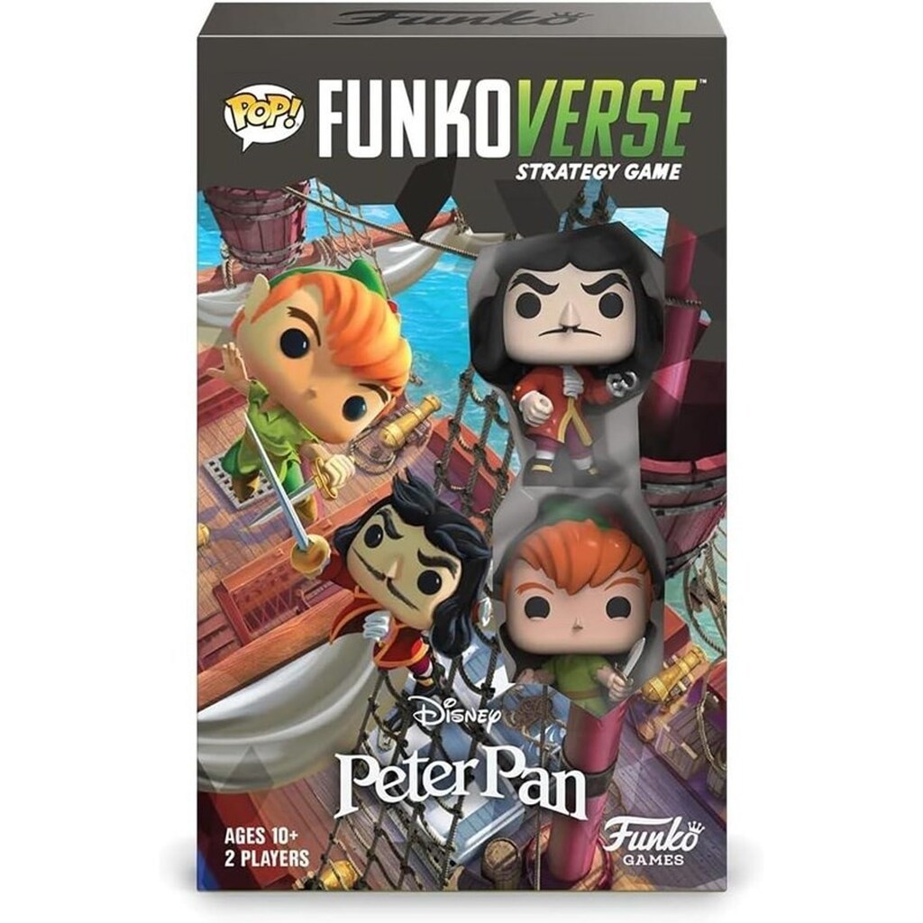 Funko! Funkoverse: Strategy Game (Disney - Peter Pan 2PK) POP!