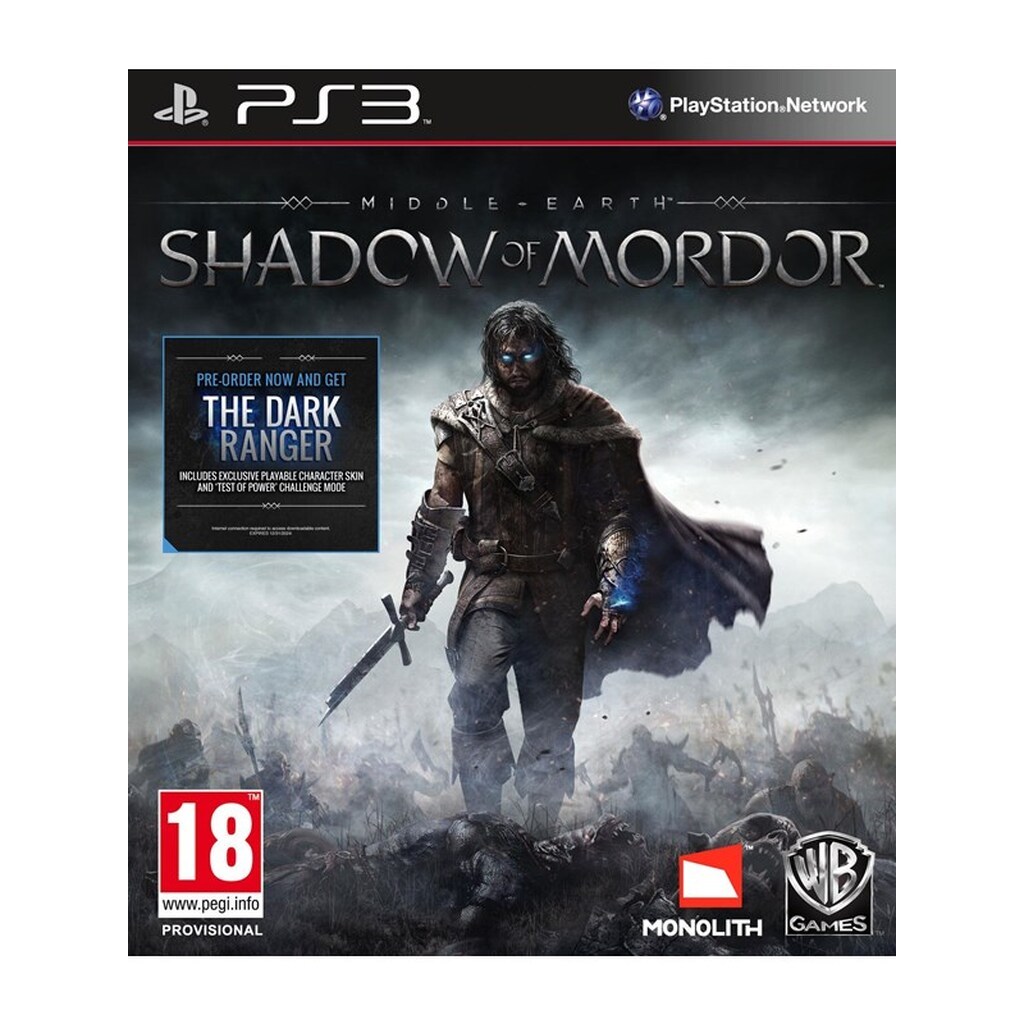 Middle-earth: Shadow of Mordor - Sony PlayStation 3 - Action