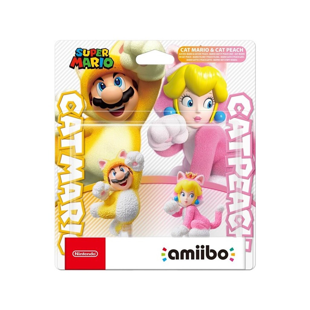 Nintendo Amiibo Cat Mario amp; Cat Peach (Super Mario Collection) - Accessories for game console - Nintendo Switch