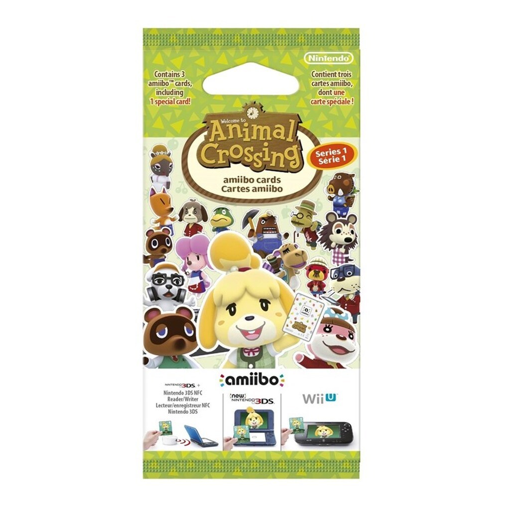 Nintendo amiibo Card: Animal Crossing: Happy Home Designer amiibo Card Pack - Series 1