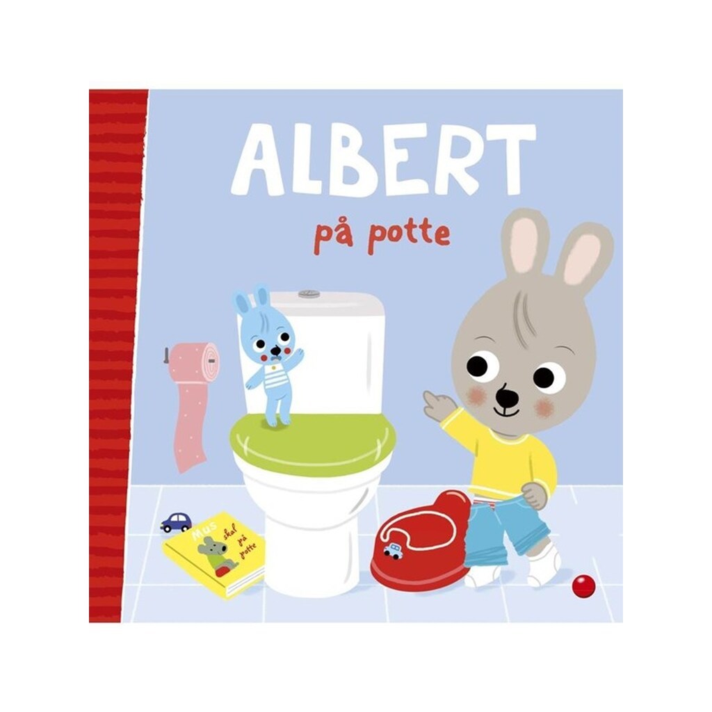 Albert på potte - Børnebog - hardback