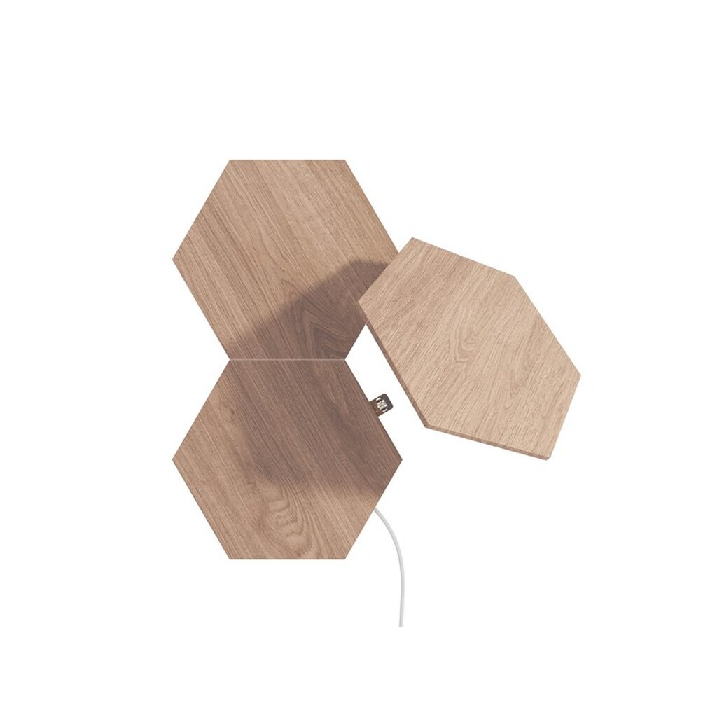 Nanoleaf Elements - Wood Look Hexagons Expansion Pack (3 Panels)