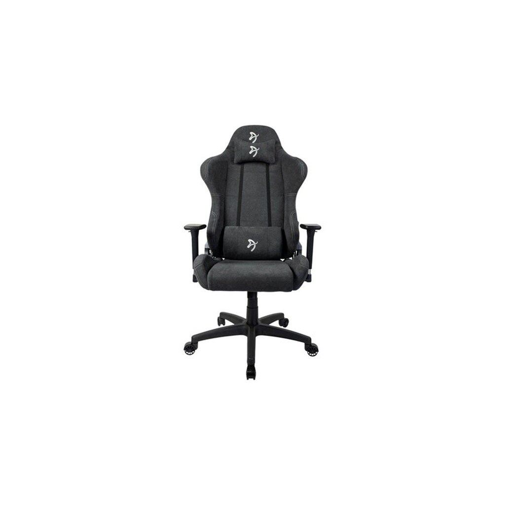 Arozzi Torretta Soft Fabric - chair - fabric - dark grey Kontor Stol - Stof - Op til 100 kg