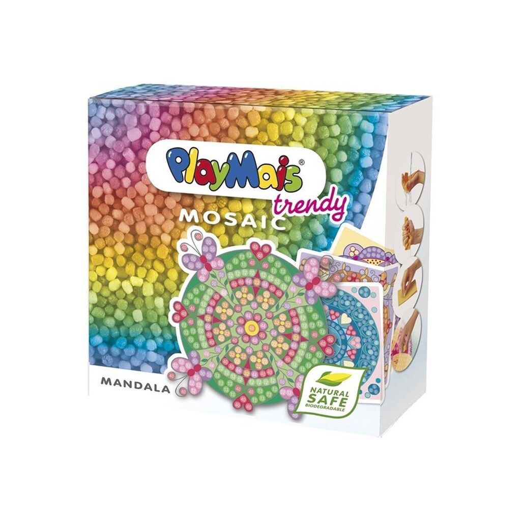 PlayMais Trendy Mosaic Mandalas (gt;3.000 Pieces)
