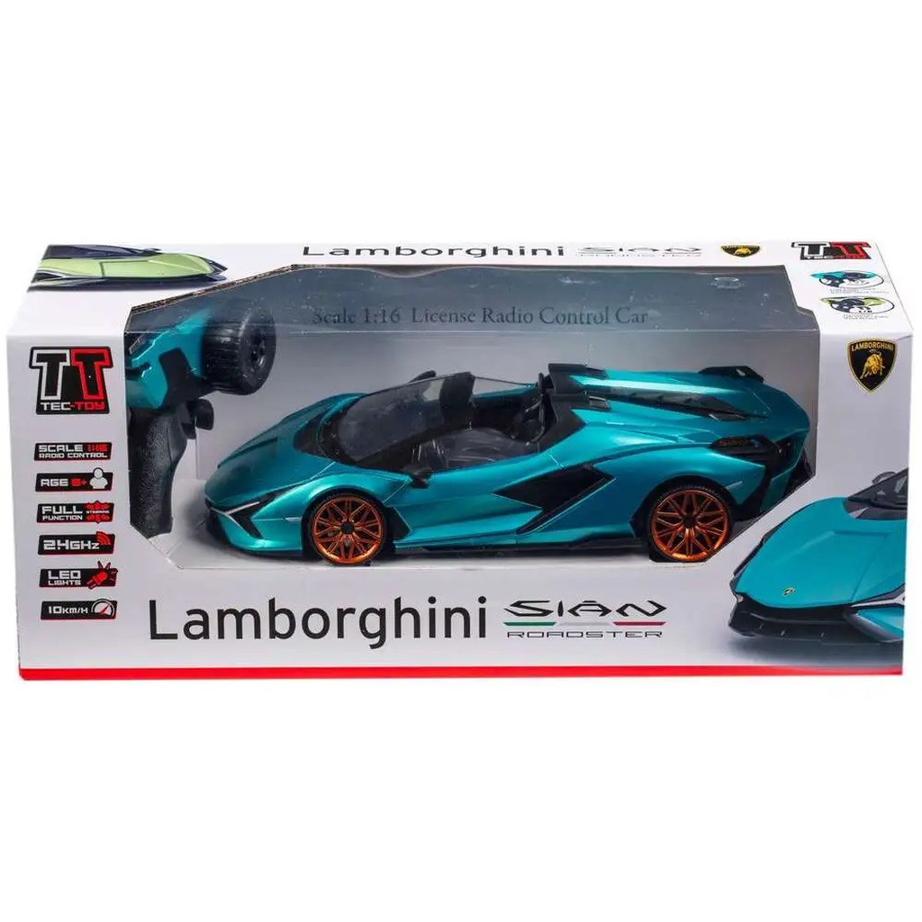 RC Lamborghini Sian turkis