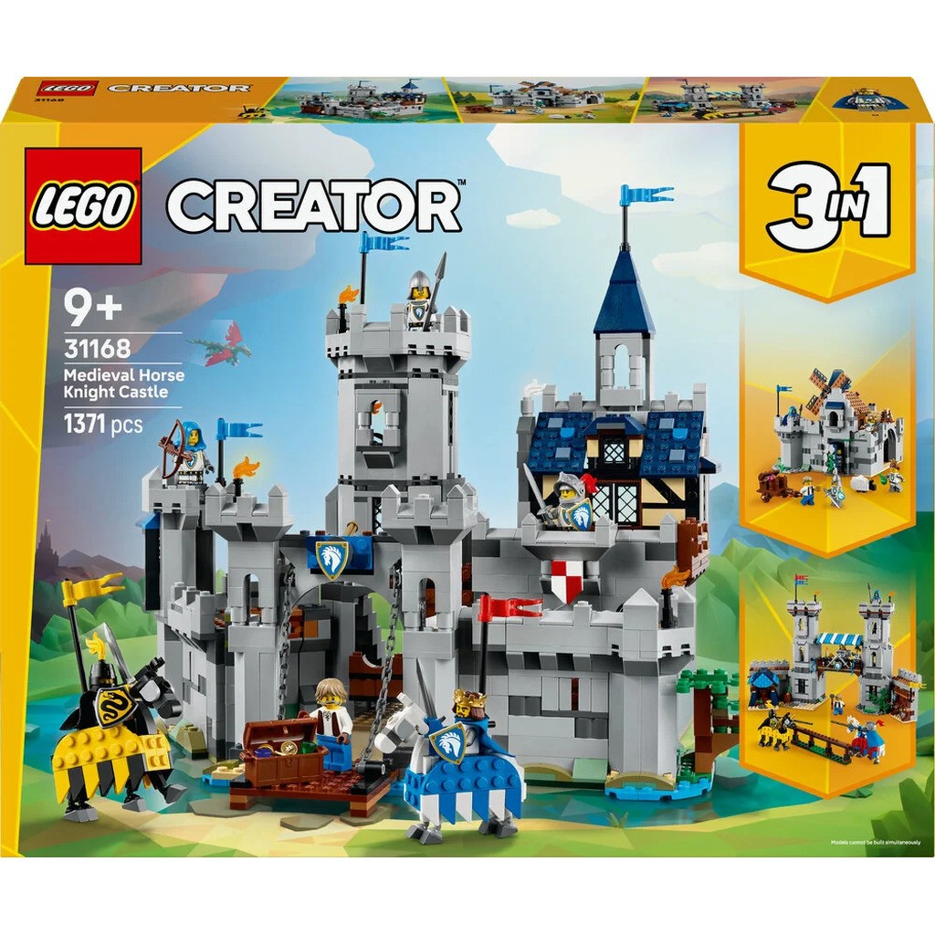 31168 LEGO LEGO Creator Hesteriddernes middelalderborg