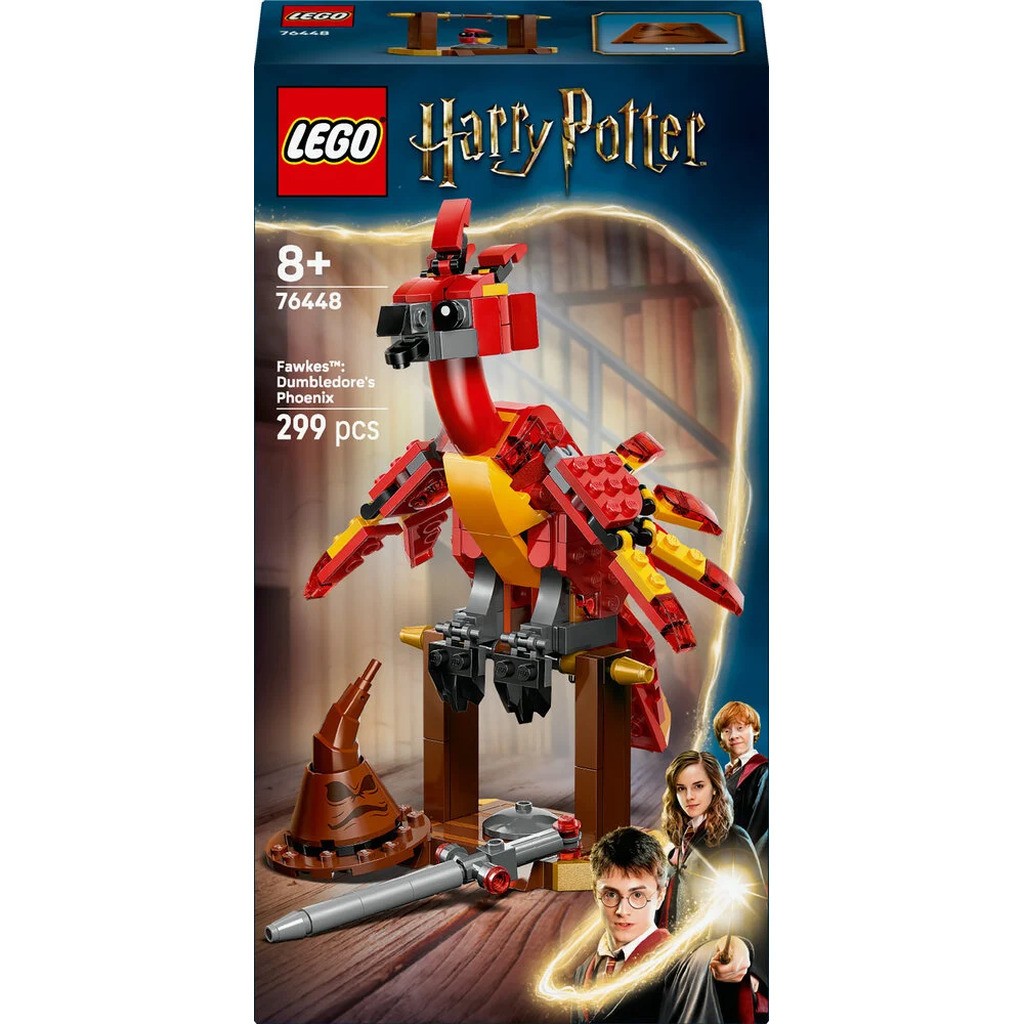 76448 LEGO Harry Potter Fawkestrade;: Dumbledores føniks