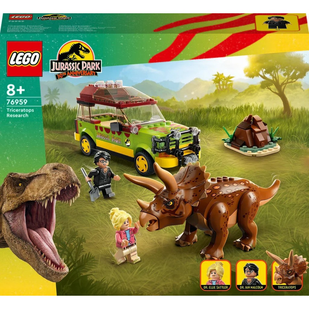 76959 LEGO Jurassic World Triceratops-forskning