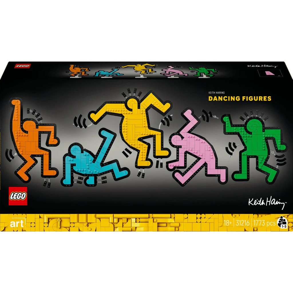 31216 LEGO ART Keith Haring  Dansende figurer