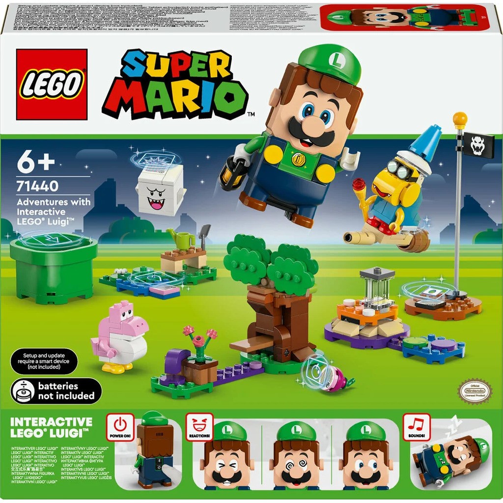 71440 LEGO Super Mario Eventyr med interaktiv LEGO® Luigitrade;