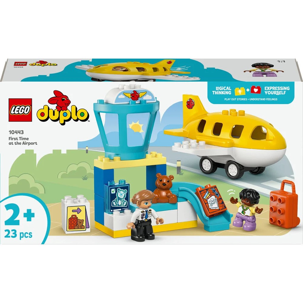 10443 LEGO DUPLO Town Første gang i lufthavnen