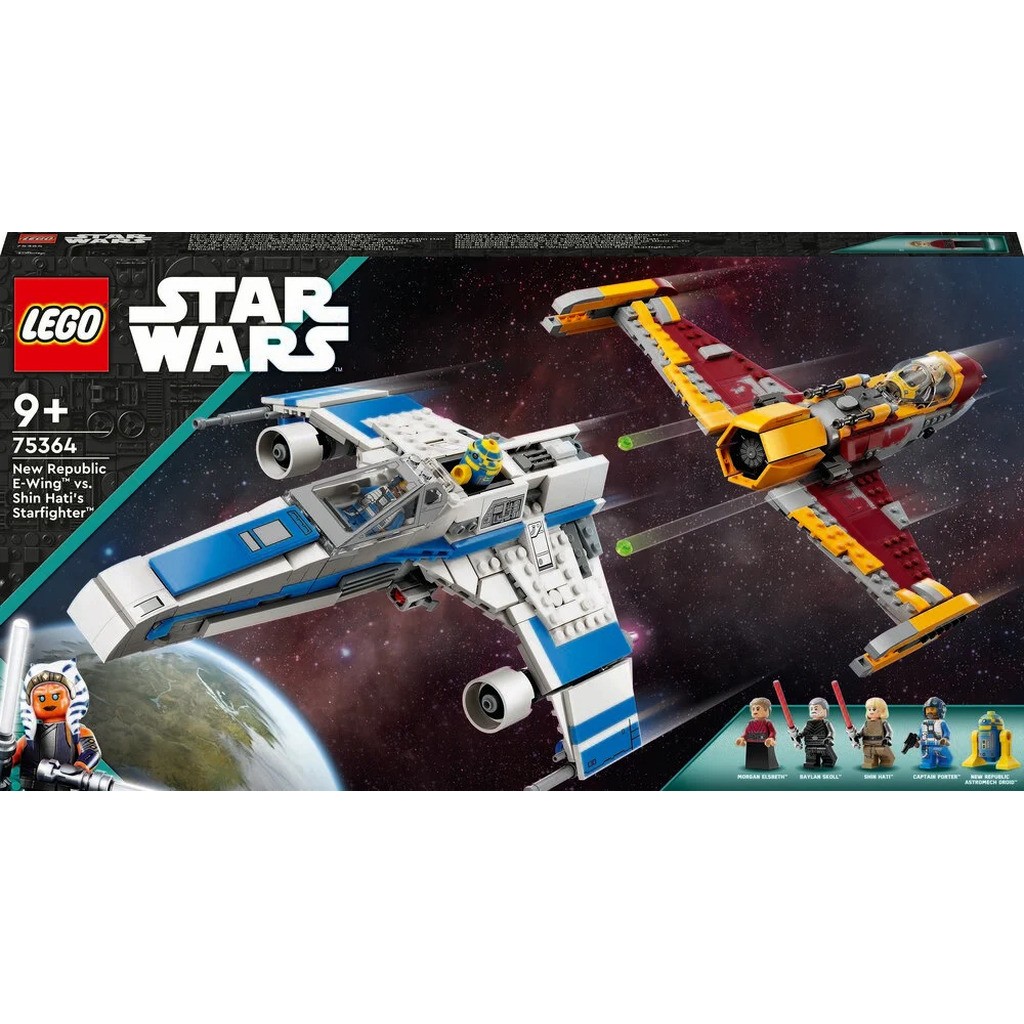 75364 LEGO Star Wars&trade; Den Ny Republiks E-wing&trade; mod Shin Hatis&trade; stjernejager
