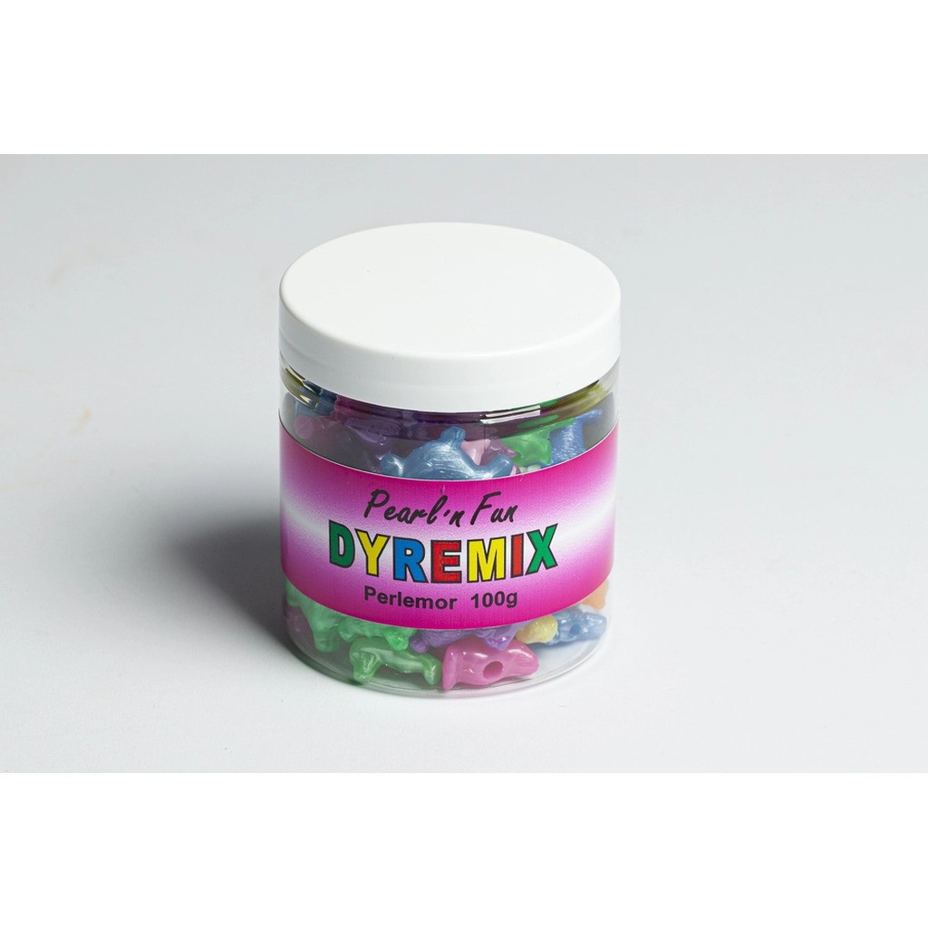 Pearl`n fun dyremix perlemor bøtte 100g