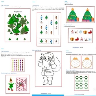 Julehæfte 4-7år  (Print selv)
